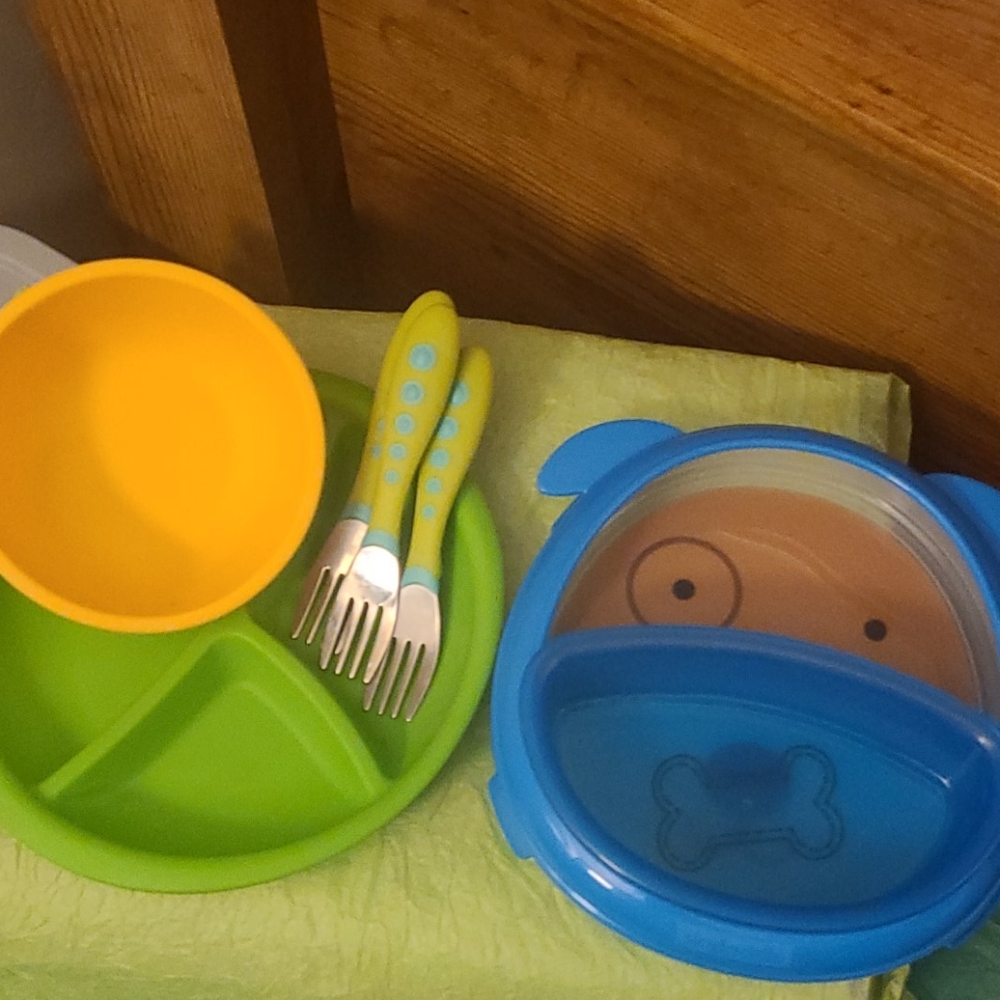 Toddler plate ware